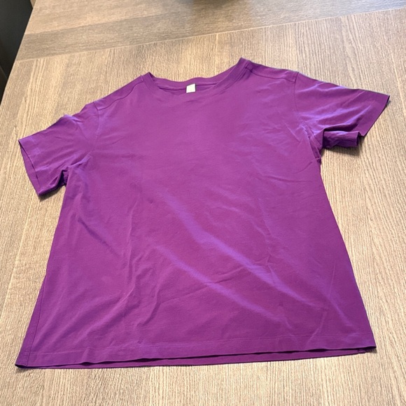 lululemon athletica Tops - lululemon athletica Purple Short Sleeve Tee